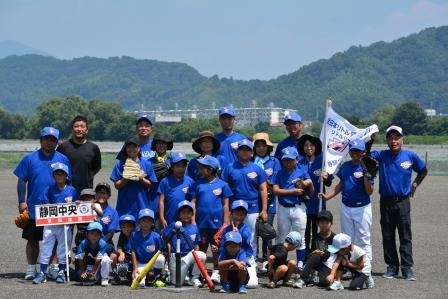 8月25日　ティーボール大会in静岡中央リトルリーグ　～静岡中央ＬＬ～