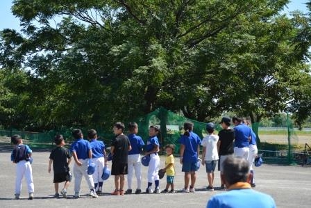 9月15日　未来のリトルリーガーが来てくれました！　～静岡中央LL～